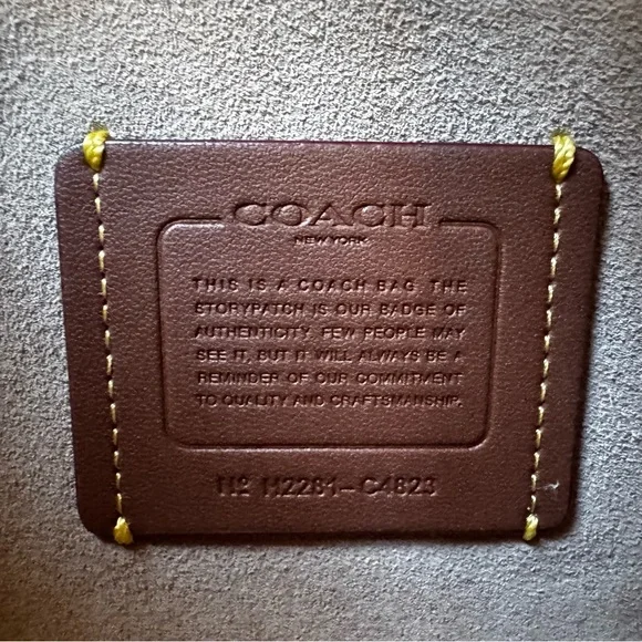 Coach Soft Tabby in Taupe - Picture 10 of 16